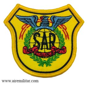 Escudo bordado SAR, Servicio Aéreo de Rescate